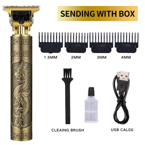 Professional Hair Clippers Barber Cordless Zero Gapped Hair Clippers Display Beard Trimmer T Liners Shavers Edgers Clipper - Image 12