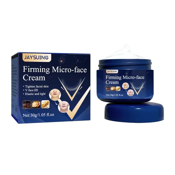 Hot V-Shape Slimming Cream Removal Double Chin Firming Tighten Mandibular line Slimming Masseter Face Muscle Fat Burning Cream - Image 5