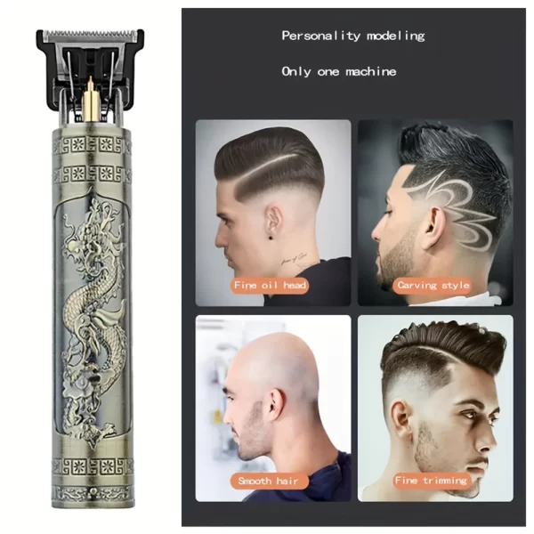 Professional Hair Clippers Barber Cordless Zero Gapped Hair Clippers Display Beard Trimmer T Liners Shavers Edgers Clipper - Image 2