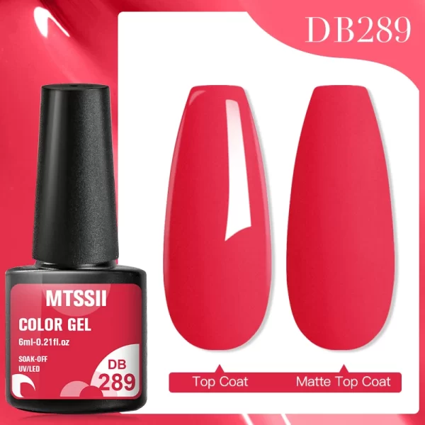 Mtssii 7ml No Wipe Top Base Coat Nail Gel polish Matte Top Coat  Enhancer Varnish Semi Permanent Soak Off UV LED Nail Art Tool - Image 30
