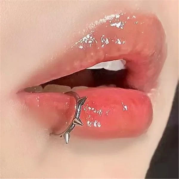 1Pc Stainless Steel Fake Nose Ring Hoop Septum Rings C Clip Lip Ring Earring Fake Nose Piercing Women Body Jewelry Non-Pierced - Image 4
