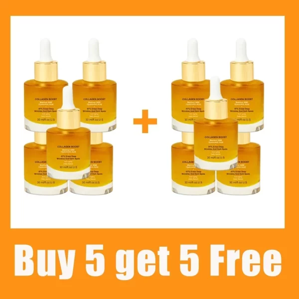 Collagen Face Serum Anti-wrinklle Facial Serum To Remove Wrinkl Fine Lines Around The Eyes Crow's Feet Neck Wrinkl Serum Facial - Image 9