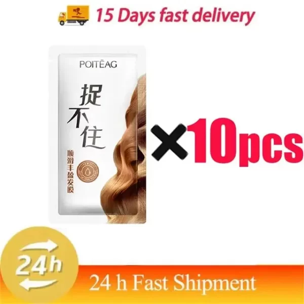 5 Seconds Fast Repairs Hair Mask Keratin Treatment Straighten Soft Smooth Nutrition Repair Dry Damaged Frizzy Hair Care Products - Image 8