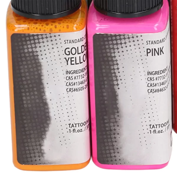 Professional 14 Color Tattoo Ink Set 30ml Bright for novice Practice - Image 6