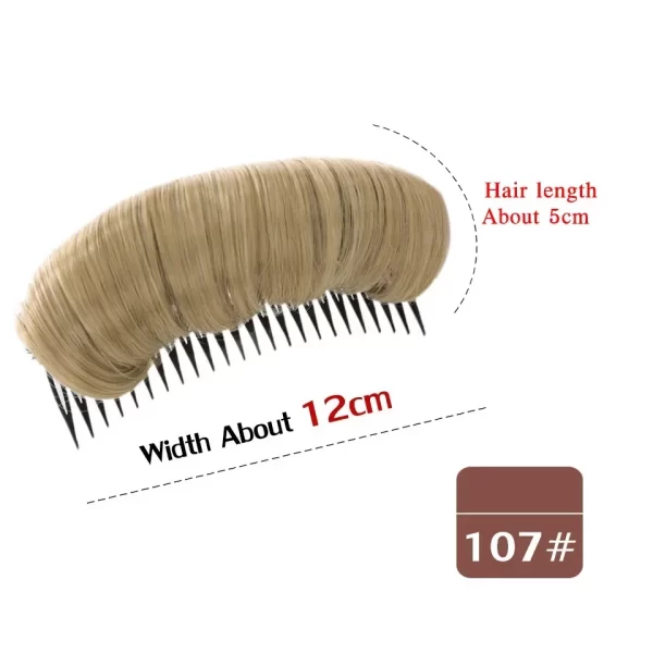 Upgrade Fluffy Hair Cushion Clip Bump It Up Volume Hair Insert Comb Clip Women Invisible Seamless Fluffy Hair Pad Styling Tools - Image 9