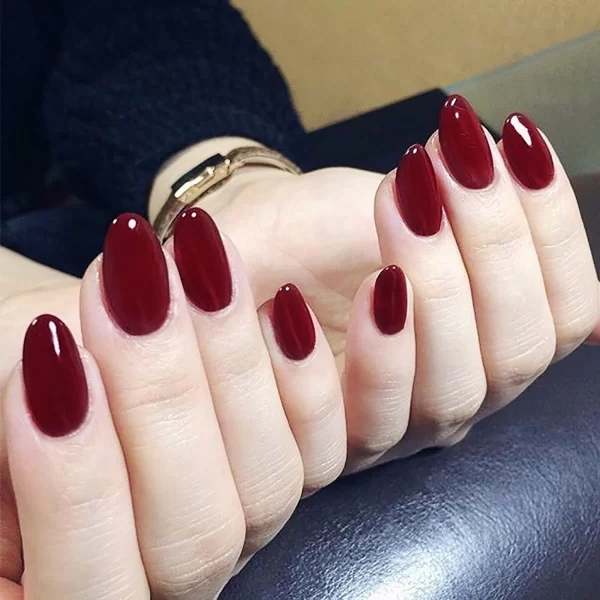 Red Spider Printed False Nails Halloween Nail Art Decor Press on Nails for Girl Gifts Short Round Cool y2k Style Fake Nail Tips - Image 25