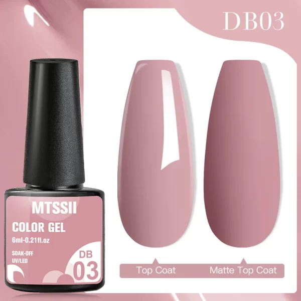 Mtssii 7ml No Wipe Top Base Coat Nail Gel polish Matte Top Coat  Enhancer Varnish Semi Permanent Soak Off UV LED Nail Art Tool - Image 21