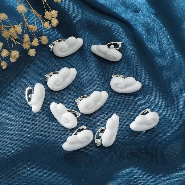 10Pcs Small Flower Hair Clips Butterfly Hair Button Hair Pins Wedding Wing Hair Clips Bridal Halloween Hairpin Hair Accessories - Image 6