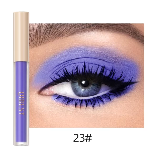 QIBEST High Quality Matte Liquid Eyeshadow Waterproof Long Lasting Eye Shadow Stick Contour Blush Shadow Cream Beauty MakeupTool - Image 10