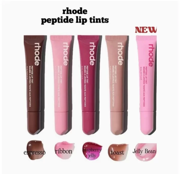 4 Colors Lip Glaze Lip Balm Gel Red Lipstick Essence White Ladies Supermodel Hot Sale Lip Balm Lip Balm - Image 6