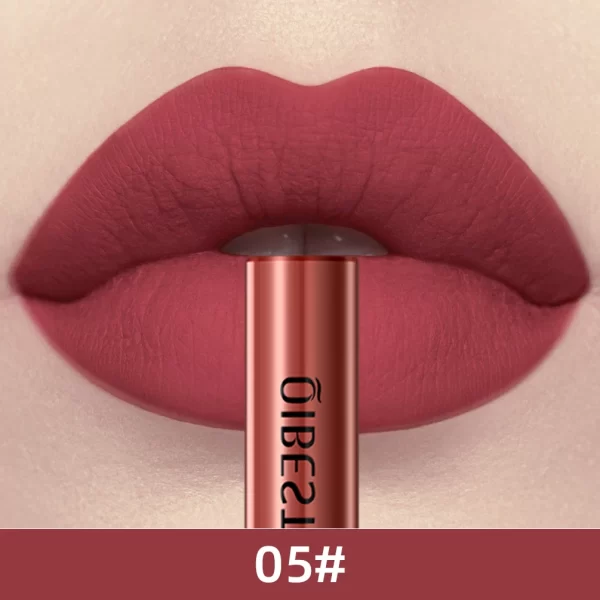 QIBEST Matte Liquid Lipstick Waterproof Long Lasting Velvet Mate Nude Red Lip Gloss Lint Tube Makeup Cosmetic Lipsticks Lipgloss - Image 30