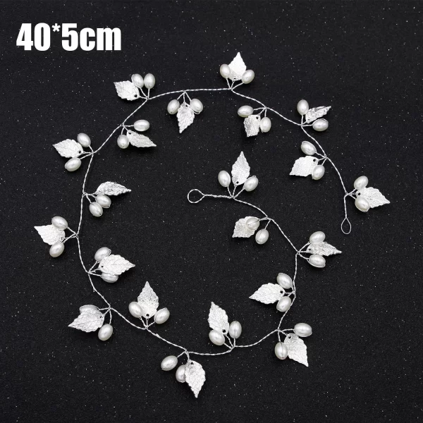 Silver Color Pearl Rhinestone Wedding Hair Combs Hair Accessories for Women Accessories Hair Ornaments Jewelry Bridal Headpiece - Image 10