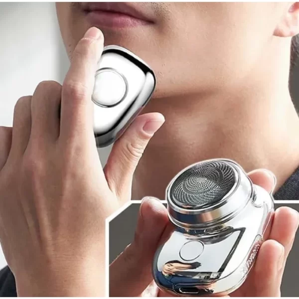 Portable Men's Razor Mini Waterproof Razor Usb Rechargeable Travel Detachable Razor Body Hair Trimmer Remover Body Clean Product - Image 2