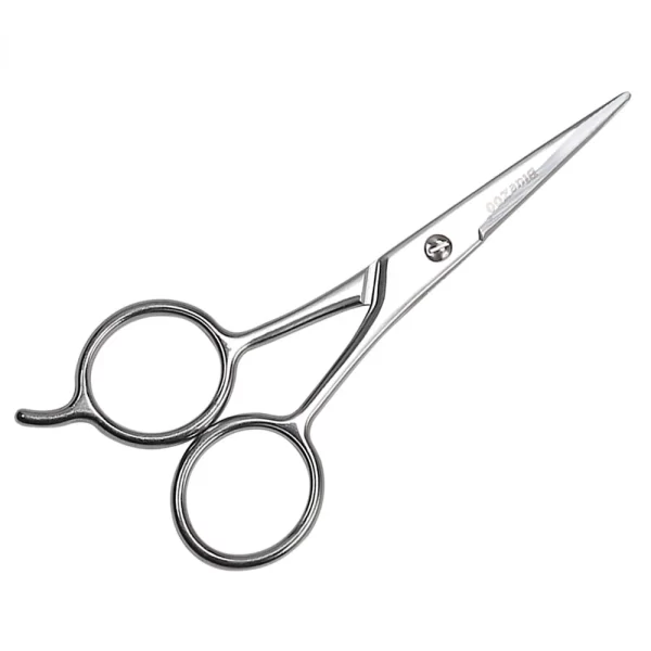 Big Ring Scissors Nose Hair Beard Beard Eyebrow Stainless Steel Beauty Scissor Silver Color Gift for Father - Image 2