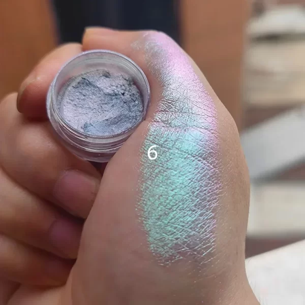 Chameleon Polarized Eyeshadow Powder Makeup Eyeshadow Polarized Chameleon Powder Ultra Thin Long Lasting Waterproof Eye Make Up - Image 4