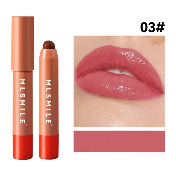 6 Colors Moisturizing Lipstick Pen Long Lasting Bright Water Lip Gloss Sexy Red Lip Makeup Tint Easy To Color Lipstick NEW - Image 8