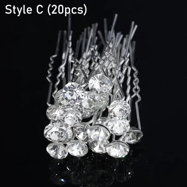 Silver Color Pearl Rhinestone Wedding Hair Combs Hair Accessories for Women Accessories Hair Ornaments Jewelry Bridal Headpiece - Image 25
