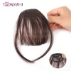 HUAYA Synthetic Hair Bangs Clips Front Side Long Bangs Fake Fringe Clip In Hair Extensions Accessories for Women - Image 22