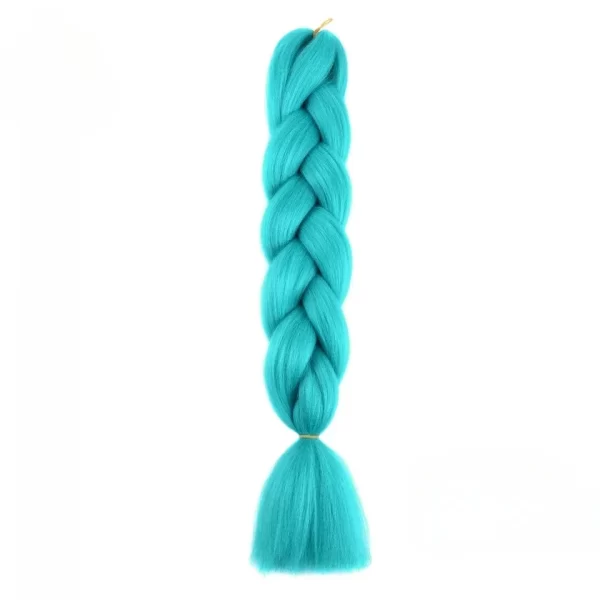 Jumbo Braiding Hair Rainbow Colors Extensions Fiber Mix Four Silky Colorful Twist Hair Extensions Women Colored Synthetic Braids - Image 33