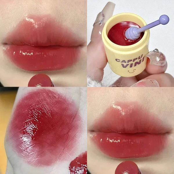 Teacup Colored Lip Balm Moisturizing Colored Lip Tint Long Lasting Anti-cracking Solid Color Lipstick Girls Lip Care Cosmetics - Image 8