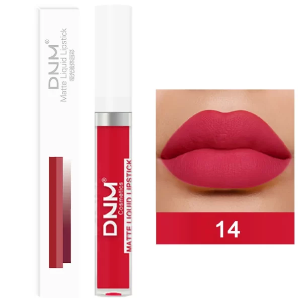 18 Colors Matte Velvet Lip Glaze Waterproof Long-Lasting Not Easy To Fade Lip Gloss Lipstick Waterproof Makeup Cosmetic Tool - Image 7