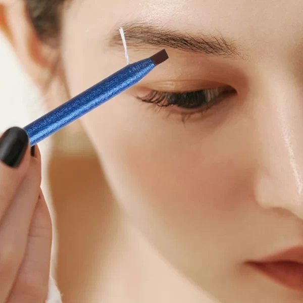 Eyebrow Pencil Waterproof Microblading Eyebrow Pen Stencil Tint Tattoo Eyebrows Makeup Sweat-proof Long Lasting Eye Brow Pencil - Image 5