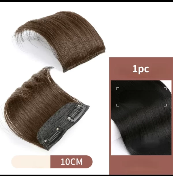 1pc Invisible Fluffy Hair Pad for Women Cushion Stable Comfortable High Temperature Fiber Insert Comb Hair Styling Tools Coffee - Image 10