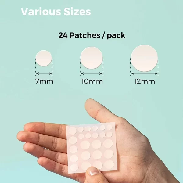 24pcs Face Acne Pimple Spot Facial Skin Care Blackhead Removal Freckle Patches Scar Care Treatment Stickers Acne Mask Beauty - Image 5