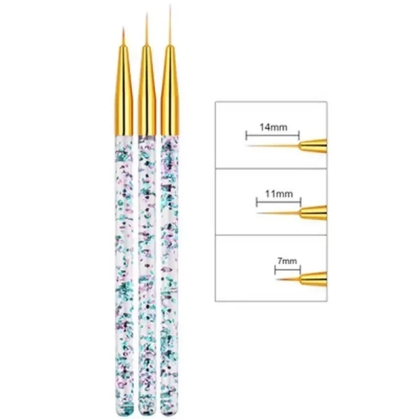 3pcs Nail Brush - Image 4