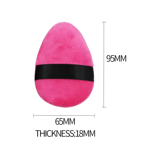Cotton Purple Powder Puff Large Medium And Small Mini Eye Shadow No Dead Corner Makeup Puff Cosmetic Tool - Image 15
