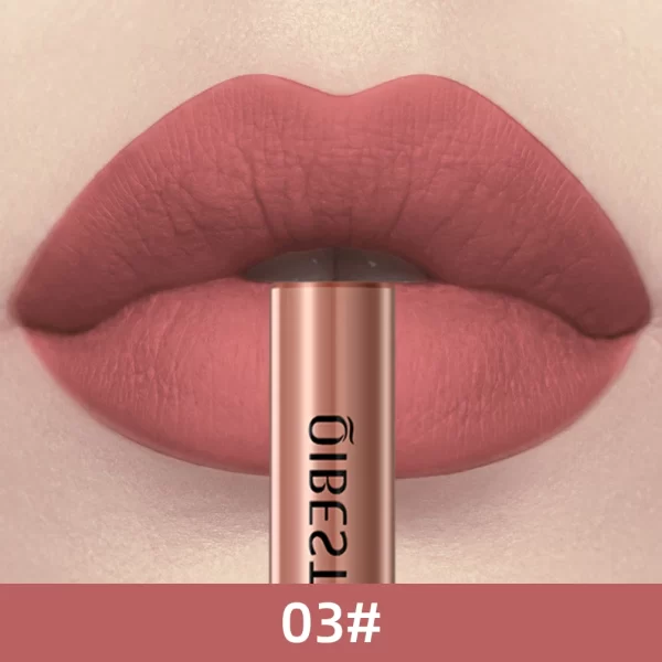 QIBEST Matte Liquid Lipstick Waterproof Long Lasting Velvet Mate Nude Red Lip Gloss Lint Tube Makeup Cosmetic Lipsticks Lipgloss - Image 28