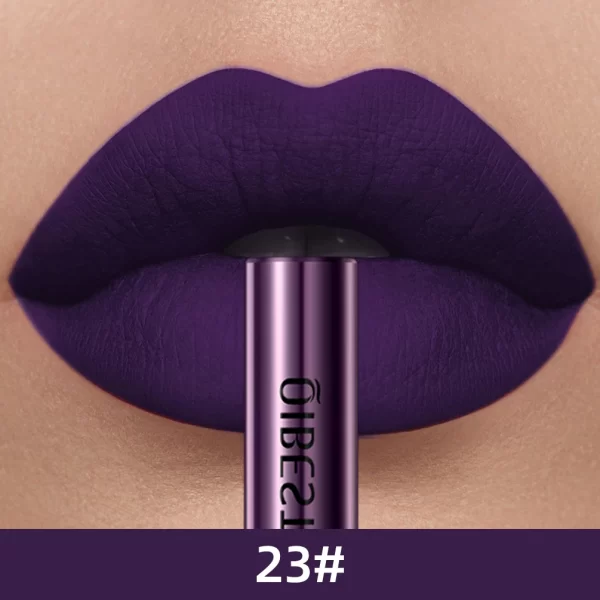 QIBEST Matte Liquid Lipstick Waterproof Long Lasting Velvet Mate Nude Red Lip Gloss Lint Tube Makeup Cosmetic Lipsticks Lipgloss - Image 24