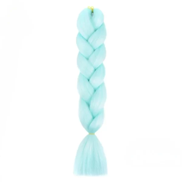 Jumbo Braiding Hair Rainbow Colors Extensions Fiber Mix Four Silky Colorful Twist Hair Extensions Women Colored Synthetic Braids - Image 20