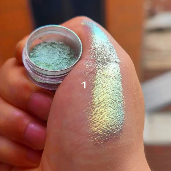 1jar Gradient Chrome Nail Powder Optical Neon Mirror Powder Metallic Mirror Effect Chameleon Pigment Glitter For DIY Manicure - Image 48