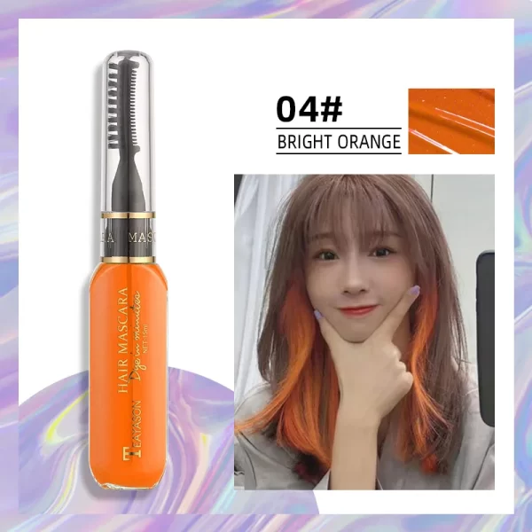 13 Colors Disposable Hair Dye Mascara Convenient Time-saving White Blue Dye Color Pick Dye Color Multi-color Makeup Cosmetics - Image 14