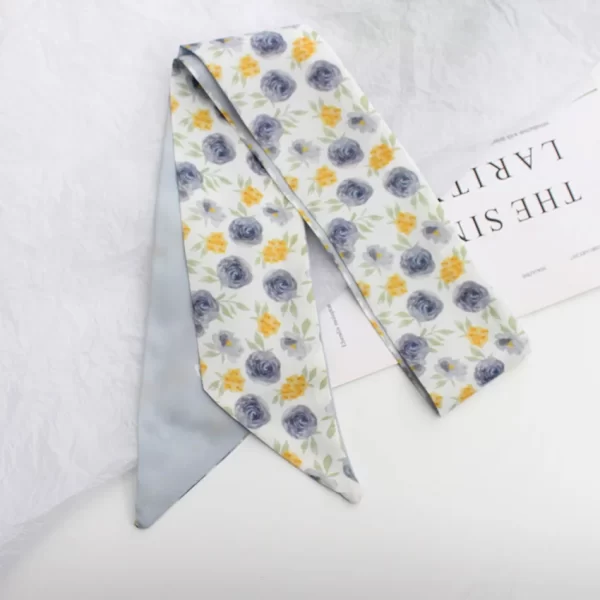 Long Hair Bows Scarf Headscarf Fashion Hair Ties Ribbons Multifunctional Headband Bandana Elastic Hair Accessories For Women - Image 18