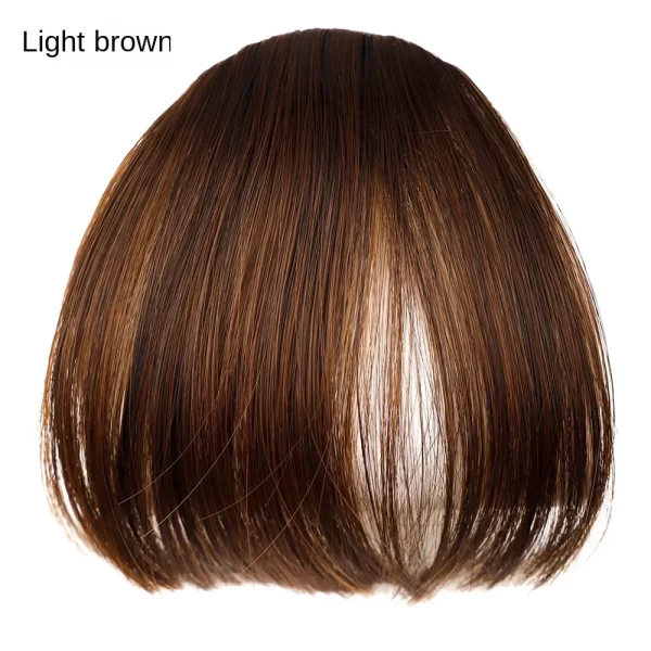 Fake Air Bangs Hair Styling Tools Hair Clip-In Extension Synthetic Hair Fake Fringe Natural False Hairpiece Women Clip In Bangs - Image 7