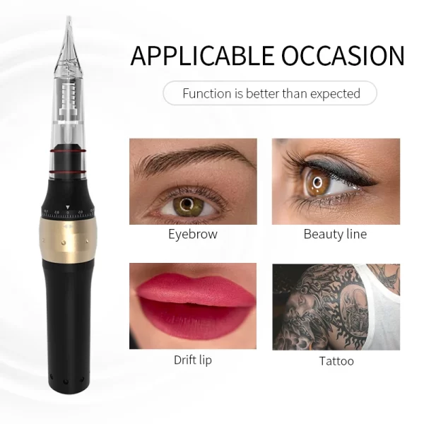M7 Permanent Makeup Tattoo Machine Set For Eyebrows Microblading Set Facial Beauty Art Eyebrow Tattoo Supplies Machine Kits Tool - Image 5