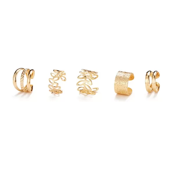 Punk Ear Clip Earrings For Women Jewelry Ear Cuffs Without Hole Fake Piercing Earring Earcuff C-shape Clip On Earrings Brincos - Image 13