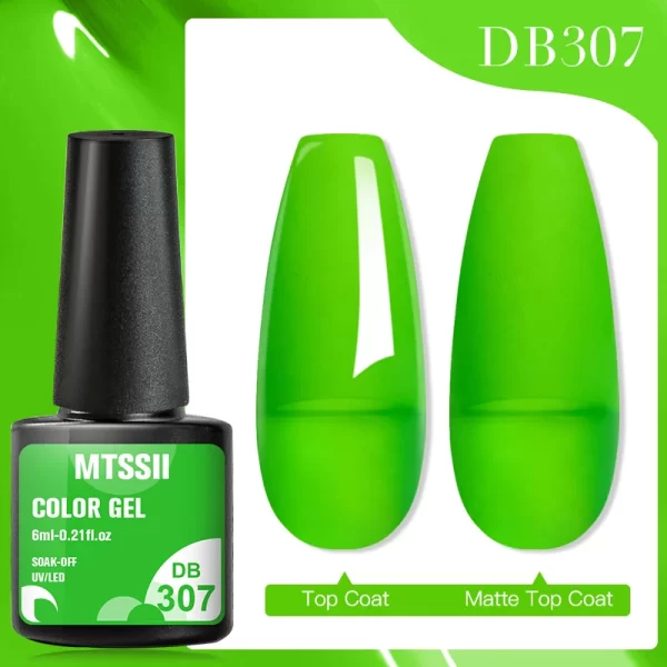 Mtssii 7ml No Wipe Top Base Coat Nail Gel polish Matte Top Coat  Enhancer Varnish Semi Permanent Soak Off UV LED Nail Art Tool - Image 15