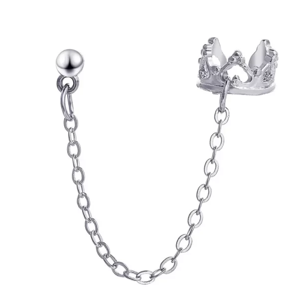 Punk Ear Clip Earrings For Women Jewelry Ear Cuffs Without Hole Fake Piercing Earring Earcuff C-shape Clip On Earrings Brincos - Image 21