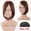 HUAYA Synthetic Hair Bangs Clips Front Side Long Bangs Fake Fringe Clip In Hair Extensions Accessories for Women - Image 41