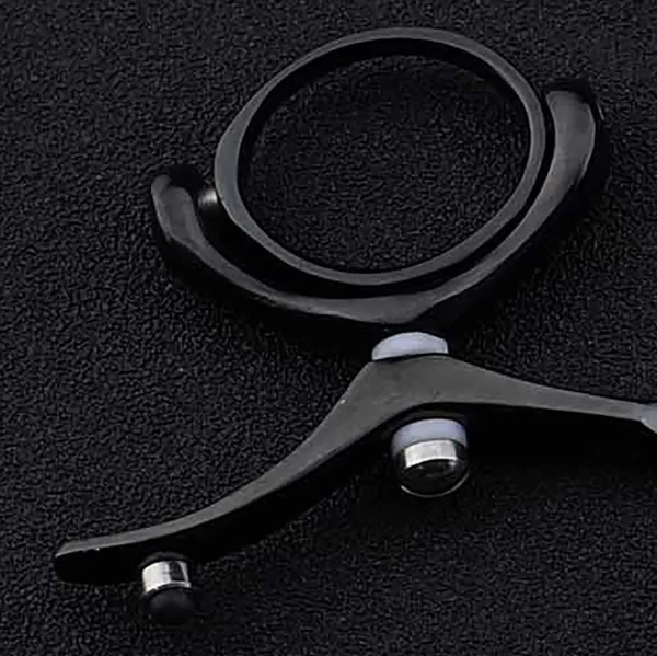 5.5" Swivel Thumb Hair Cutting Shears Japanese Hairdressing Scissors Rotating Thumb Shears Swivel Thumb Scissor Flying Shears - Image 5