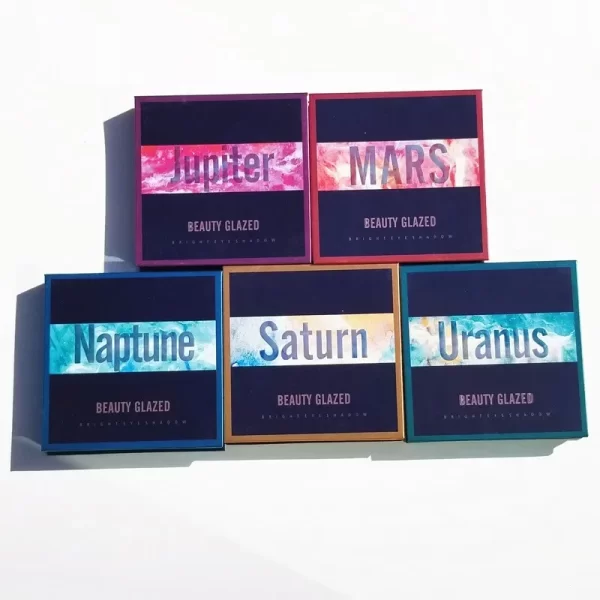 Beauty GLAZED Eyeshadow Palette 9 Color Shimmer Matte Longlasting Waterproof Palette Makeup - Image 3