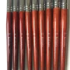 Big Size Round Sharp 1pcs 10#12#14#16#18#20#22#24 Kolinsky Sable Drawing Acrylic Nail Art Brush Red Wood Crystal Manicure Salon - Image 3