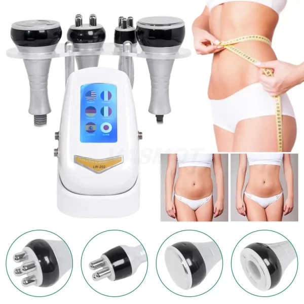 40K 4IN1 Cavitation Ultrasonic Body Slimming Machine RF Beauty Device Facial Massager Care Tool Skin Tighten Face Lifting Skin - Image 6