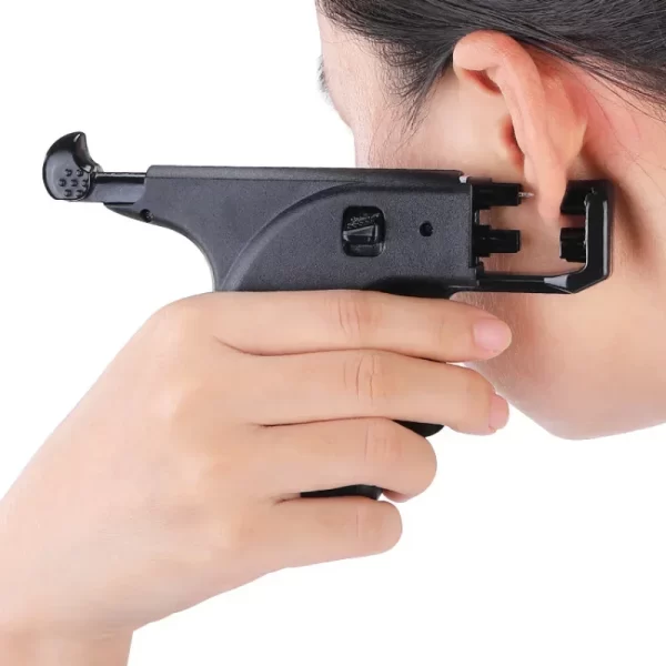 98Pcs/Set Professional Ear Piercing Gun Tool Ear Studs Steel Ear Nose Navel Body Piercing Gun Unit Tool Kit Safety Pierce Tool - Image 4