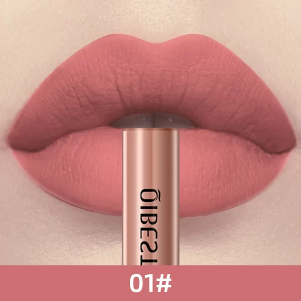QIBEST Matte Liquid Lipstick Waterproof Long Lasting Velvet Mate Nude Red Lip Gloss Lint Tube Makeup Cosmetic Lipsticks Lipgloss - Image 26