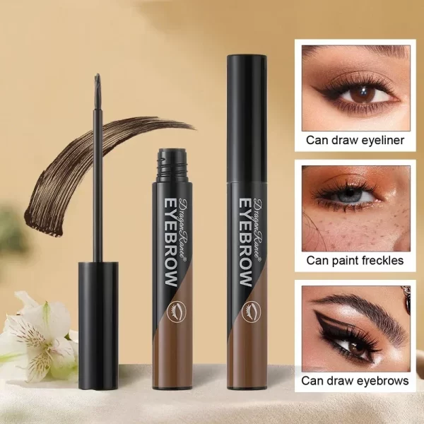 Semi-permanent Peel-off Eyebrow Gel Waterproof Tearing Eyebrow Cream Tattoo Cream Dyeing Eyebrow Cream Tint Dye Makeup Cosmetic - Image 4