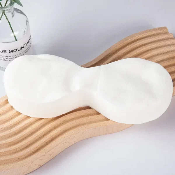 200Pcs Eye Mask Paper Disposable Cotton Ultra-thin Eye Mask Paper DIY Beauty Salon Eye Mask Sheet Eye Masks Toner Lotion Paper - Image 6